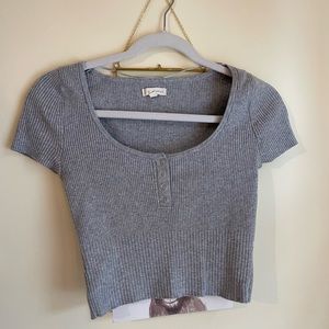 LA Hearts (PacSun) sweater knit crop top, size M